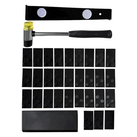 Lipstore 33 Pieces Laminate Flooring Installation Kit Portable Easy to Use 30 Spacers