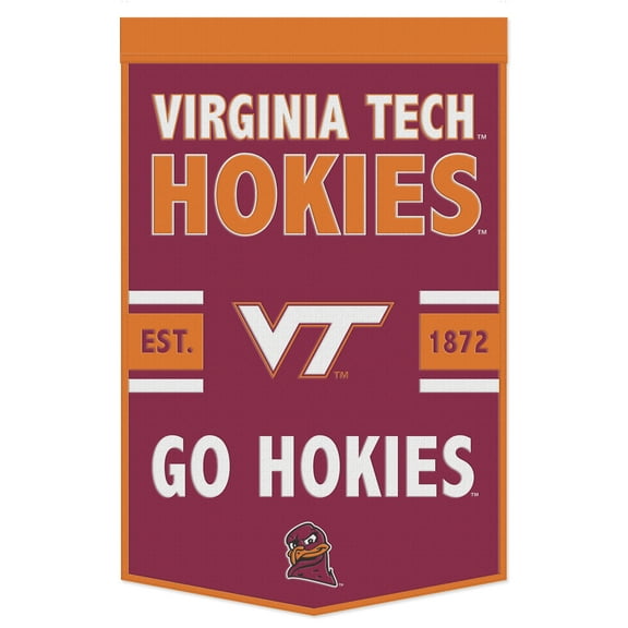 WinCraft Virginia Tech Hokies 24" x 38" Primary Logo Banner
