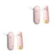 thumbnail image 1 of Billuyoard Paraguas unisex conveniente protección solar eficiente con elegante cápsula de amor forma de cápsula de amor amor rosa claro 8 Amor rosa claro ocho 2Conjunto, 1 of 6