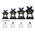 thumbnail image 6 of Manfiter Ice Cleats, Ice Grips Traction Cleats Grippers Non-Slip Over Shoe/Boot Rubber Spikes Crampons Anti Easy Slip, 6 of 8