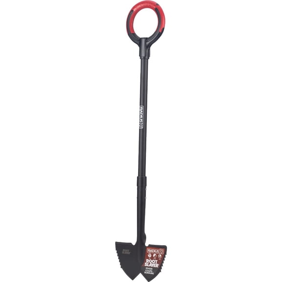 Root Slayer by Radius Garden RS226 Precision Serrated Edger for Landscaping and Root Cutting — Residential Use, Standard Application