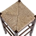 thumbnail image 6 of Home Square Sq Rush 24" Stationary Counter Stool in Cappuccino - Set of 2, 6 of 6