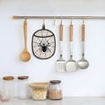 thumbnail image 5 of Pofeuu Spiders On The Web 1 Print Silicone Pot Mat Mitten With Hanging Loop Heat Resistant Oven Mitts Non-Slip Bbq Baking Smoking Potholders, 5 of 7