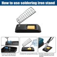 thumbnail image 2 of Soldador A Batería para Professional 18 V , Soldador Inalámbrico de 60 W con Temperatura Ajustable, 2 of 7