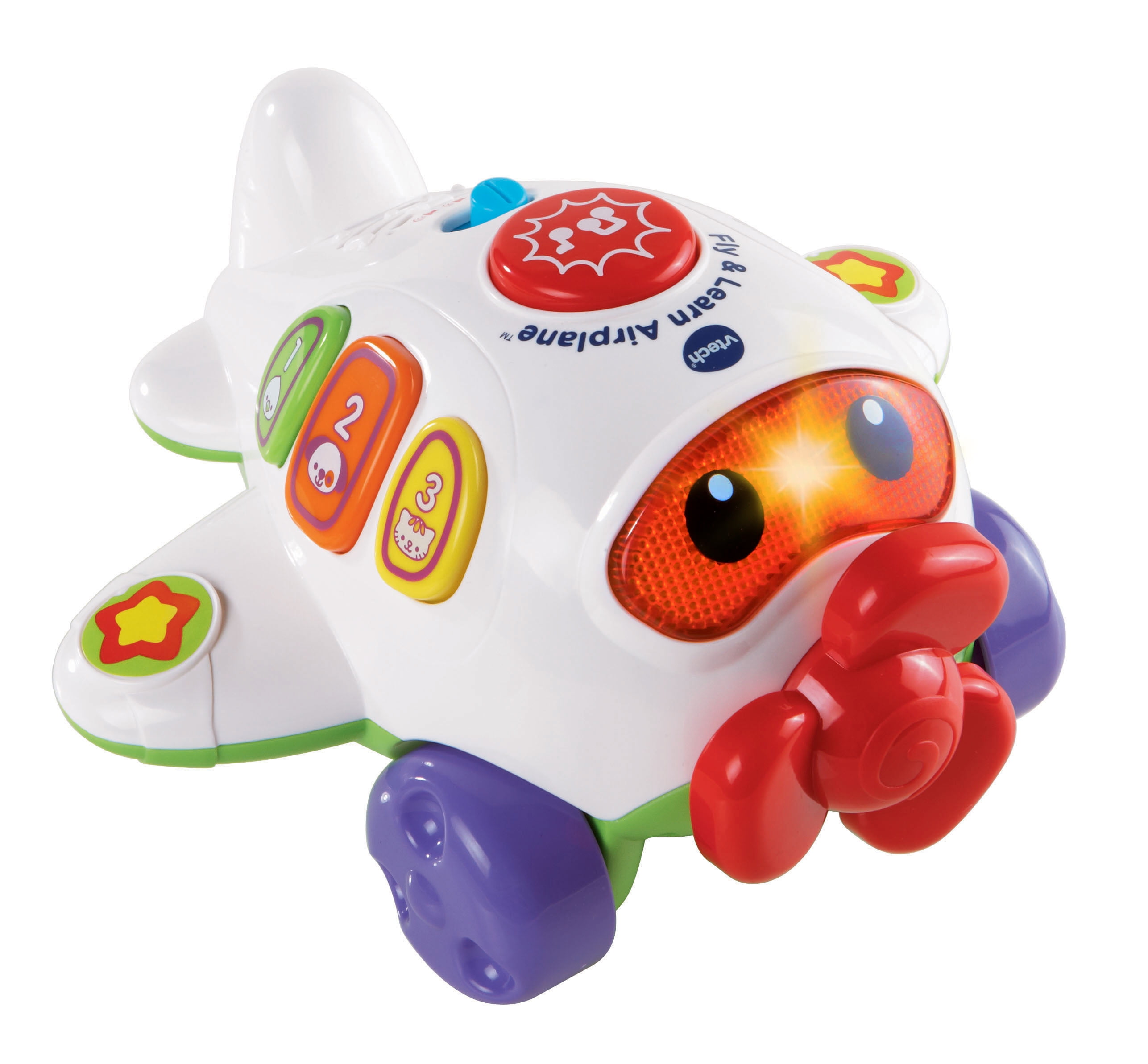 VTech Fly and Learn Airplane With Learning Phrases and Sing-Along Songs 