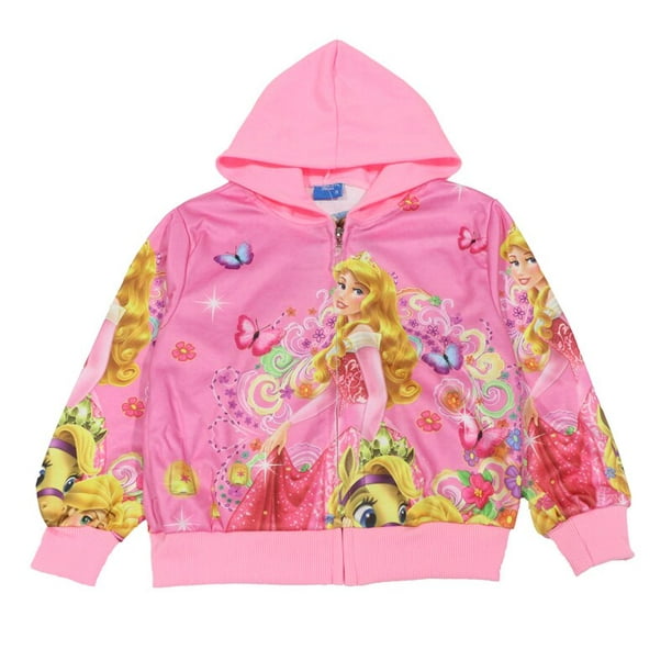 Disney nouveau printemps automne princesse enfants filles manteau hiver b b enfants v tements capuche veste v tements raiponce dessin anim mode