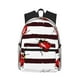 thumbnail image 1 of Easygdp Ladybugs on Black and White Striped1 Mochila Casual para Portátil, Mochila para Escuela, Viajes, Negocios, 1 of 6