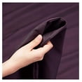 thumbnail image 5 of 18"- 21" Extra Deep Pocket Fitted Sheet for High Mattress - Hotel Luxury Silky Soft Double Brushed Microfiber Sheet, Wrinkle Bed Sheet, - Purple Eggplant, 5 of 8
