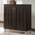 thumbnail image 1 of Baxton Studio Excel Buffet Moderne et Contemporain Brun Foncé Armoire de Rangement, 1 of 5