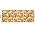 thumbnail image 7 of Beige Sunflower Cluster Pattern Kitchen Rug Mat,Kitchen Runner Rugs Non Skid Washable,Decorative Kitchen Floor Mats for Kitchen,Sink,Laundry,17"x47.2", 7 of 7