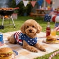 thumbnail image 6 of American Flag Inspired Dog Vest 4Th Of July Star Strip Dog Outfit Perfect Dog Shirt, Ideal Tank Top For Everyday Wear, Independence Day Celebrations Quality Materials For A Cute And Stylish Look, 6 of 6