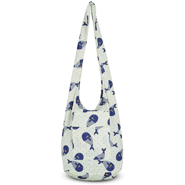 Tu acogedor bolso bandolera Boho bolso de algodón hecho a mano para unisex