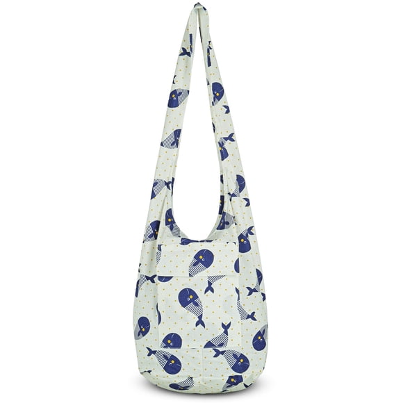 Tu acogedor bolso bandolera Boho bolso de algodón hecho a mano para unisex