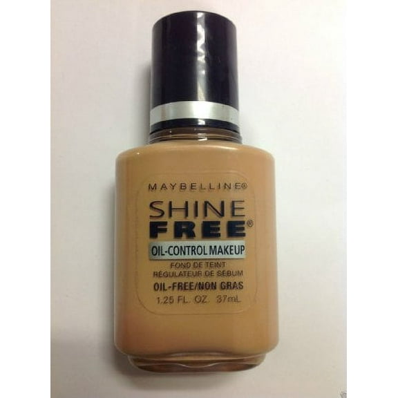 Maybelline Shine Free Oil-control Makeup Foundation (#6 Medium Beige/Golden) 1.25 Fl Oz.