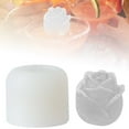 thumbnail image 4 of Flower 2025 Nuevo Molde Para Hielo De Silicona Con Forma De Rosa 3D Adecuado Para Manualidades Diy En Bodas, Festivales Y Fiestas, 4 of 7
