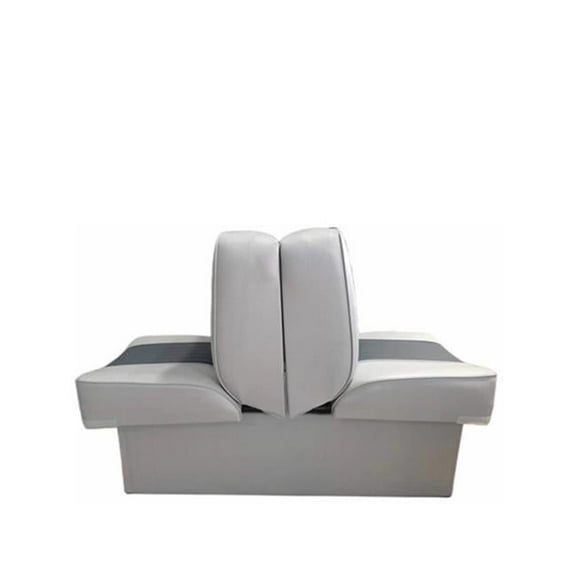 Horizon Manufacturing 1007-ABC Premium Lounge Boat Seat, Grey & Charcoal