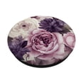 thumbnail image 2 of Elegante empuñadura para teléfono móvil, rosa rubor, vintage, floral, PopGrip, 2 of 6