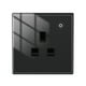 thumbnail image 2 of WiFi Tuya Enchufe de pared inteligente Estado del relé Enchufe de pared ajustable (enchufe del Reino Unido negro) Ndcxsfigh Para estrenar, 2 of 2
