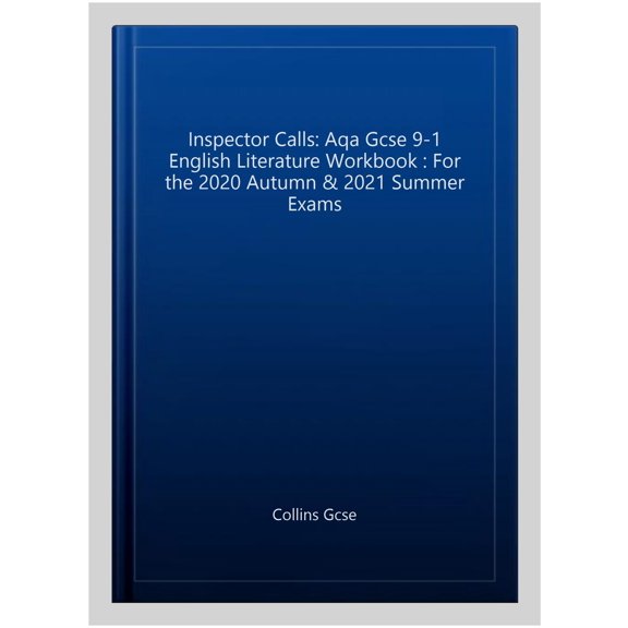 Pre-Owned Collins GCSE 9-1 Snap Revision  An Inspector Calls Workbook: New GCSE Grade 9-1 English Literature AQA : GCSE Grade 9-1 (Paperback)