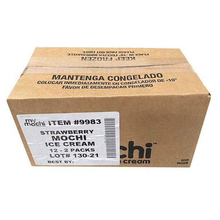 My Mochi Strawberry Ice Cream, 3 Ounce -- 12 per case - Walmart.com
