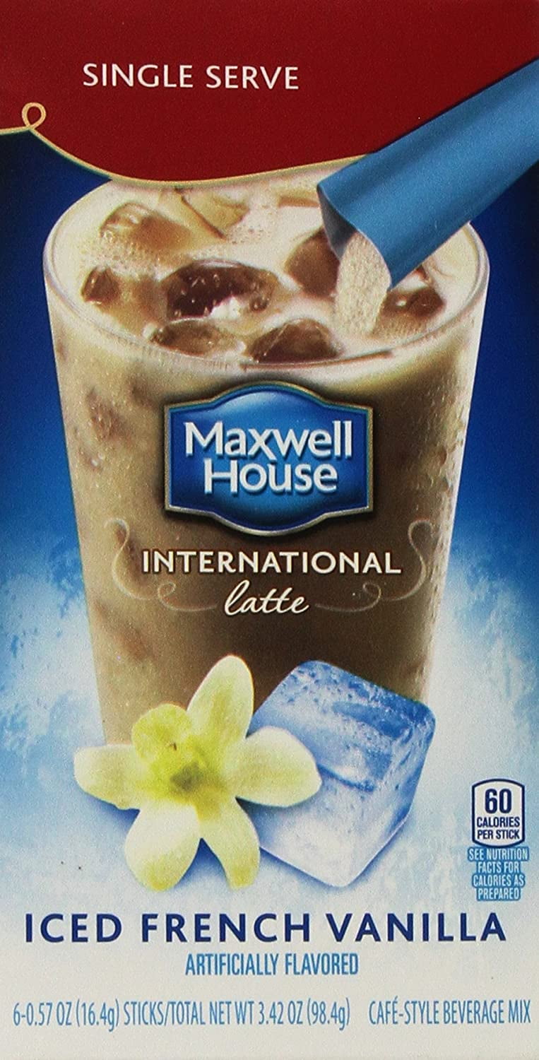 Maxwell House, International Cafe Iced Latte, French Vanilla, Single ...