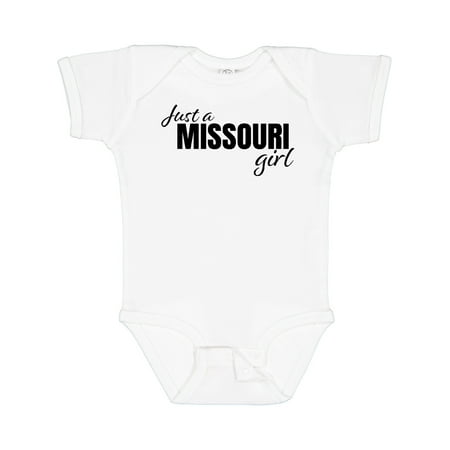 

Inktastic Just a Missouri Born and Raised Gift Baby Girl Bodysuit