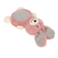 thumbnail image 1 of Plush Dog Toy, Interactive Teeth Cleaning Squeaky Pet Toy Soft Wearable  For Puppy For Medium Dogs Pink ,Brown Dog,Gray Bear, 1 of 8