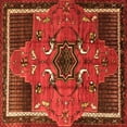 thumbnail image 1 of Ahgly Company Indoor Square Persian Orange Traditional Area Rugs, 7' Square, 1 of 1