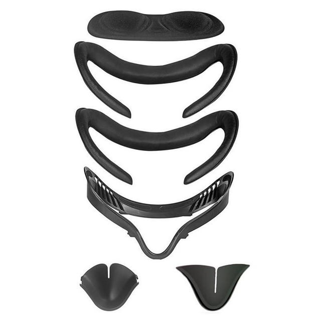 Mistaha Face Shield Replaceable Bracket Breathable Prevent Fog VR Leather Patch 6pcs