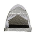 thumbnail image 3 of Cat Bed Tents under $5! kkbbma Cat Bed Tents Dog House Indoor Outdoor Lace Mesh Breathable Windows Door Curtains Princess Portable Nest Teepe House, 3 of 9