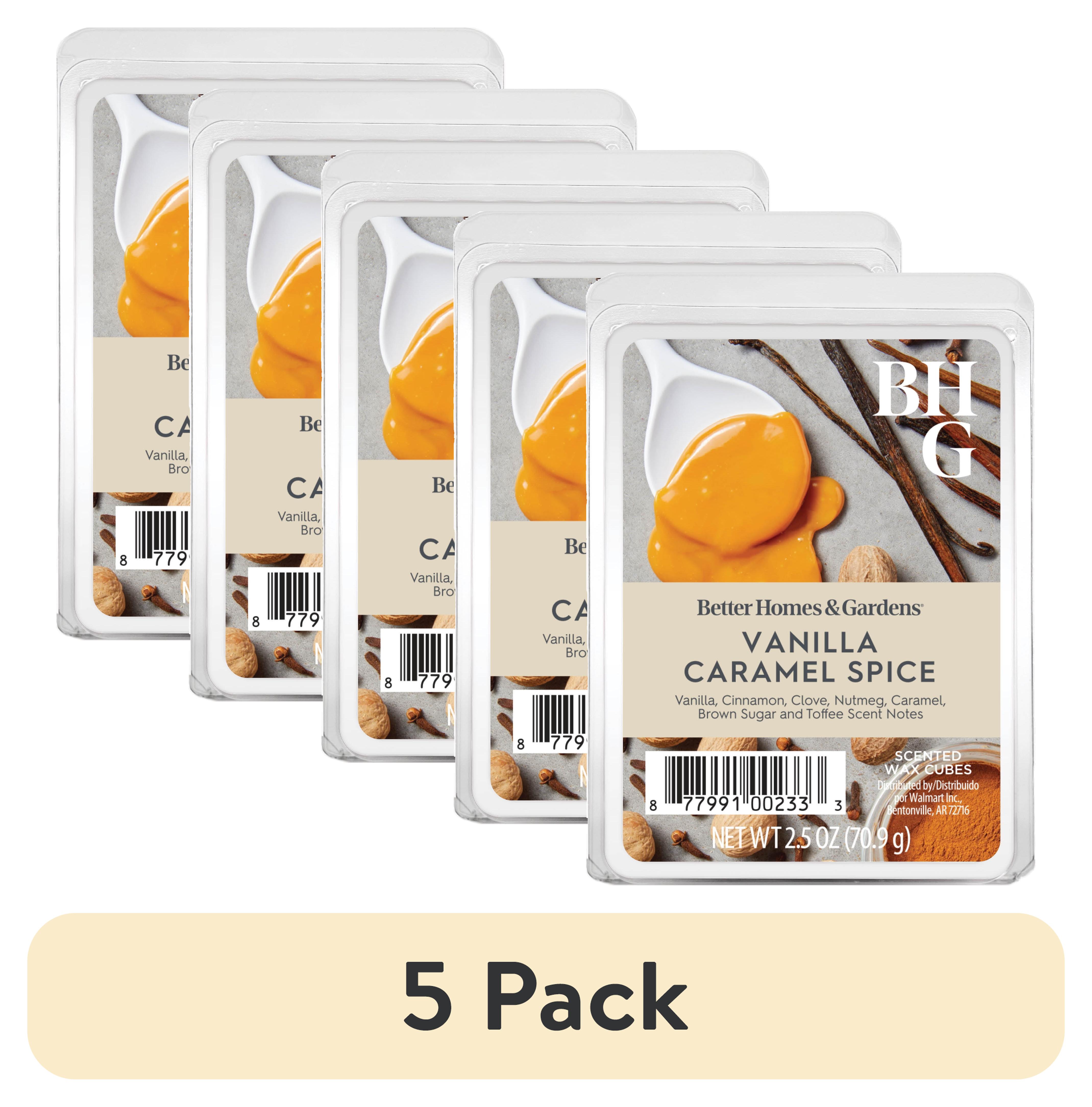 Better Homes & Gardens Vanilla Caramel Spice Wax Melts
