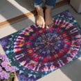 thumbnail image 4 of Colorful Tie Dye Pattern Door Rugs,Washable Non Slip Door Mats Indoor,Decorative Door Mats,Entry Mat Indoor for Entrance,Bedroom,Kitchen,Bathroom,20"x32", 4 of 6