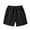 Black, variant on Big Girls Pull on Denim Shorts, Stretchy Jeans Shorts Casual Loose Elastic Waist Straight Leg Denim Short Pants with Pockets Dark Blue 13 Years