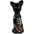 thumbnail image 5 of Northlight 5" Black Day of the Dead Skeleton Dog Figurine Decoration, 5 of 8
