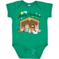 thumbnail image 3 of Inktastic Merry Christmas Cute Nativity Scene Boys or Girls Baby Bodysuit, 3 of 5
