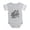 Heather Gray, variant on CafePress - Zodiac Distressed Gemini_Wh - Cute Infant Baby Football Bodysuit