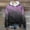 Pink, variant on Plus Size Womens Sweatshirts Hooded Crewneck Long Sleeved Casual Printed Loose Sweatshirts Blue M