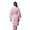 Blush, variant on Short Waffle Bridesmaid Robe for Women Wedding Gift for Bridal Party (Charcoal, Medium)