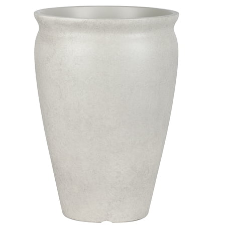 Better Homes & Gardens 14inch Hawthorn Planter Gypsum with Modern Design for Indoor Outdoor Plant