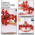 thumbnail image 4 of 2 piezas de puente ferroviario, tren de juguete, puente, vía de tren, puente, accesorios de tren de juguete, 4 of 6