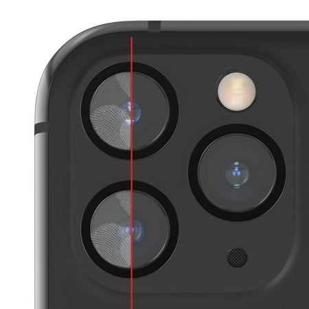 ZAGG - InvisibleShield GlassFusion Camera Lens Protector for Apple® iPhone® 11 Pro and 11 Pro Max - Clear
