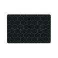 thumbnail image 4 of Geometric Hexagon Honeycomb Rugs Doormat, Non-Slip Machine Washable Carpets Floor Door Mat , 36" x 24", 4 of 6