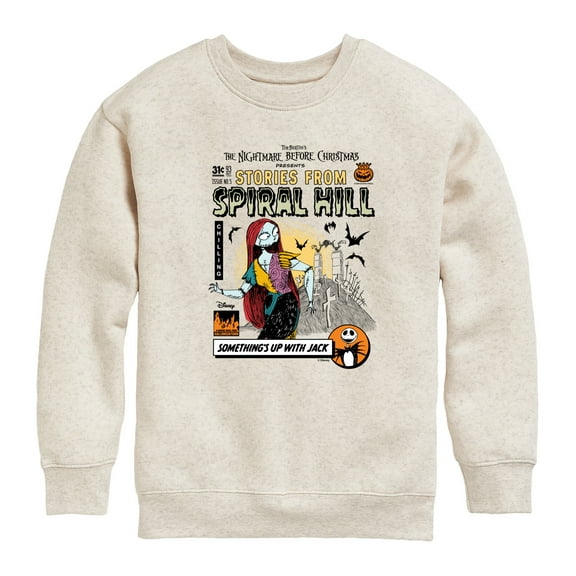 Disney - The Nightmare Before Christmas - Something's Up With Jack - Toddler & Youth Crewneck Fleece Sweatshirt