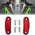 thumbnail image 3 of Motorcycle Block Off Plate Mirror Chassis Code Cap Base For Zx10r 2016-2023 Zx6r 2019-2023 Accessor, 3 of 5