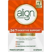 Align Probiotic, Probiotics for Women and Men, Daily Probiotic Supplement for Digestive Health*, #1 Recommended Probiotic by Doctors and Gastroenterologists‡, 42 Capsules