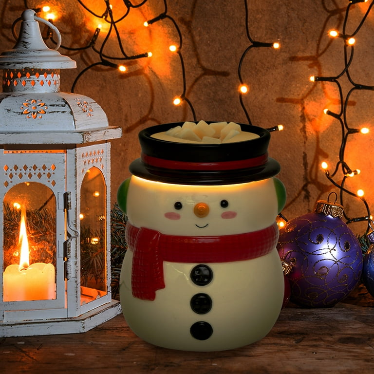 Yankee Candle Snowman Tart Warmer, Winter Home Decor, Wax Melt Warmer,  Christmas Gift, Festive Fragrance 