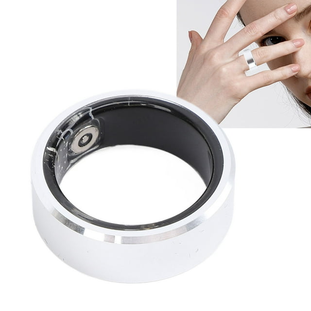 Step Count Ring, Smart Ring Health Tracker IP68 Water Resistant 5.1 for Indoor Size 8,Size 9,Size 10,Size 11,Size 12
