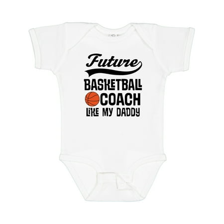 

Inktastic Future Basketball Coach Like Daddy Gift Baby Boy Bodysuit