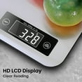 thumbnail image 2 of Cotsoco Digital Kitchen Scale with APP, Bluetooth Smart Food Weight Scale ,Stainless Steel, Metal, 11lbs/5kg, 2 of 10