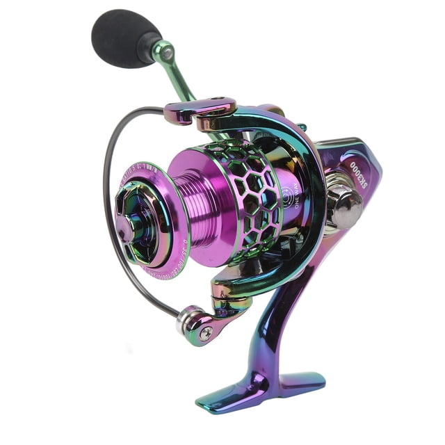 Carrete giratorio de pesca Bling Bling Carrete de pesca giratorio de metal